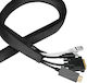 LogiLink Cable Support Black (KAB0082) 1pcs