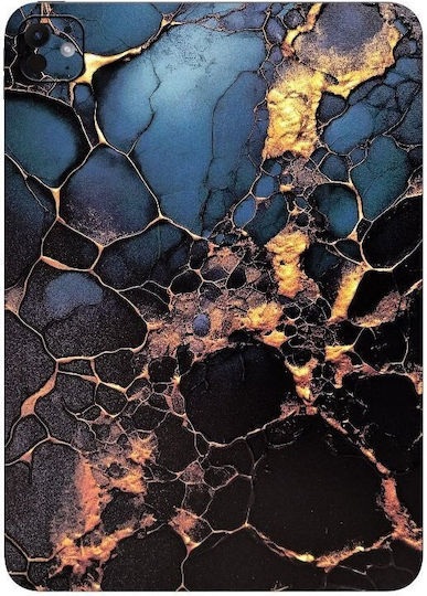 Sticker Skin Back Protection Ipad Mini 7 2024 Gams Premium Vinyl Skin Back Plate Black Gold Marble Gams-vnl-skin-bkgm-001-064