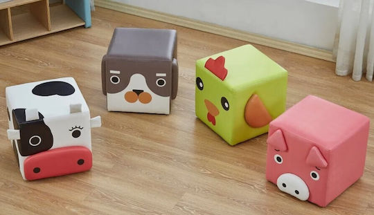 Kids Stools Multicolour 35x35x25cm 4pcs