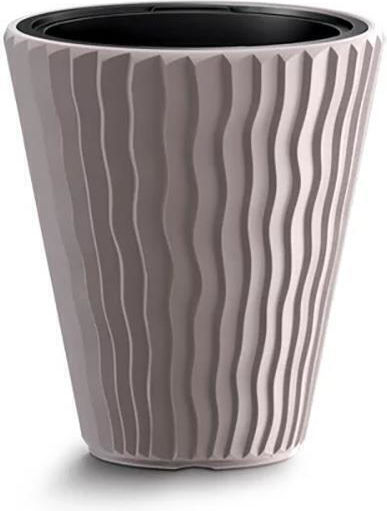 Next Übertopf Keramik Beige 34.9x34.9x38.1εκ.