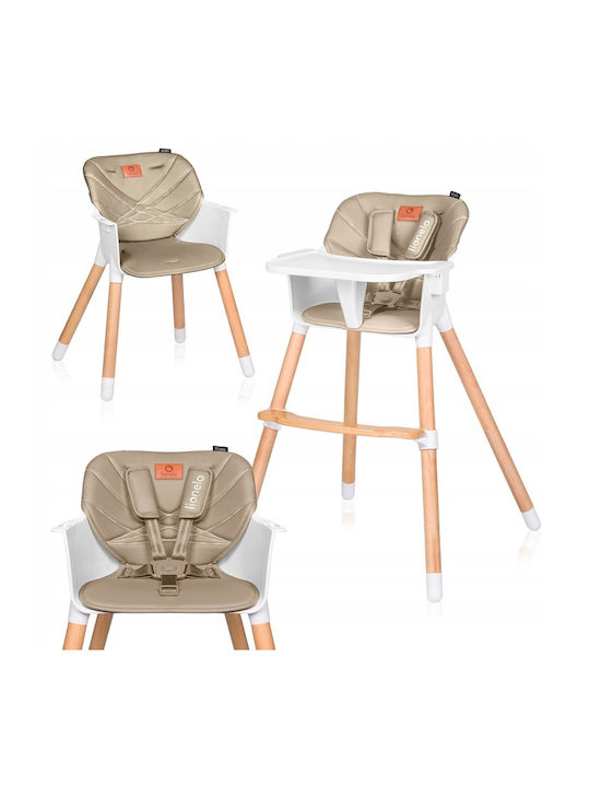 Lionelo Koen Καρεκλάκι Φαγητού 2 in 1 Beige Sand