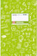 Typotrust School Notebook Ruled B5 50 Paper Sheets Doodles Green (Various Designs or Colours)