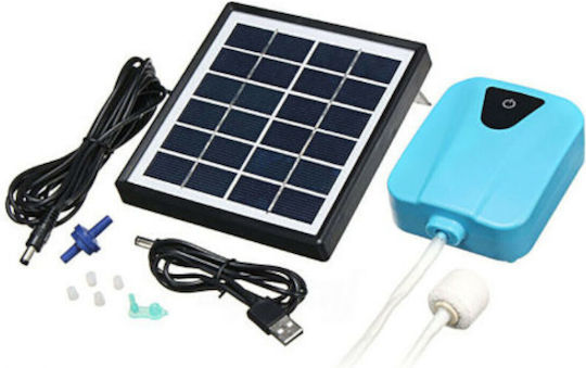 Epigasos Aquarium Air Pump Photovoltaic 2l/min 2* 1800mah