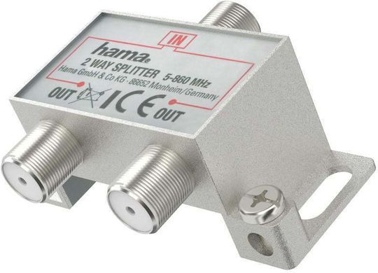 Hama Wide Band Органайзер За Кабели 205230 Сребърен