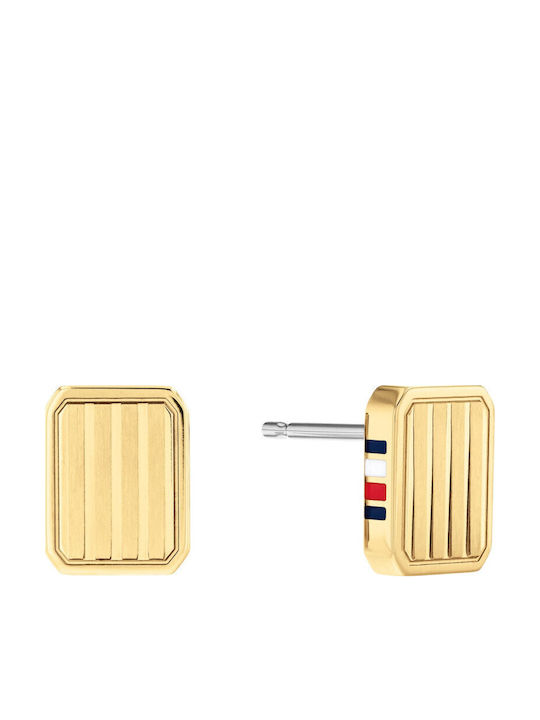 Tommy Hilfiger Σκουλαρίκια από Ατσάλι Επιχρυσωμένα