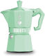 Moka Cafetieră Pentru Plită Verde