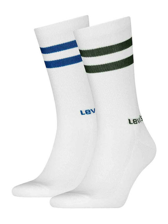 Levi's Cut Socken Weiß 2Pack