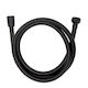 Shower Hose Wenko Black Stainless Steel 1/2" 150 Cm S7928411