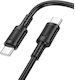 Borofone Power Datenkabel Borofone "bx113" Schnelles Lade Datenkabel Smartphone USB Typ-C Zu USB Typ-C 60W 2m Schwarz