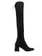 Suede Women's Boots Black