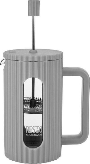 Resto Καφετιέρα Φίλτρου Χειρός Πλαστική Γκρι 600ml