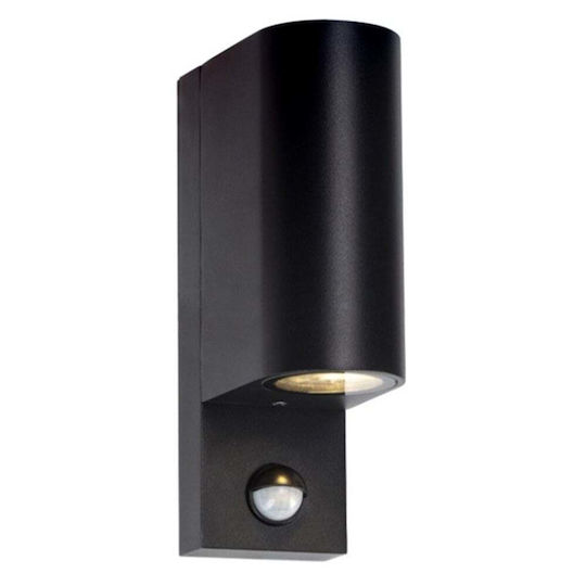 123led Επιτοίχιο Εξωτερικό Σποτ GU10 IP44 Διπλής Δέσμης