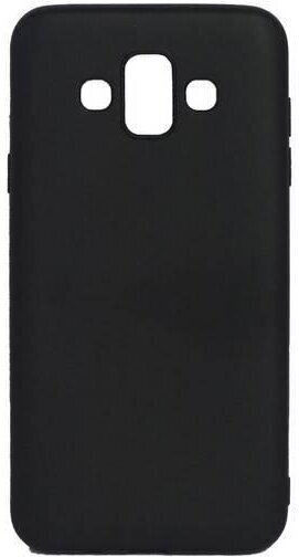 Husă Spacer Spacer Samsung J7 Duos 2018 Grosime 1 Mm Material TPU Flexibil Culoare Mată Ultra Neagră