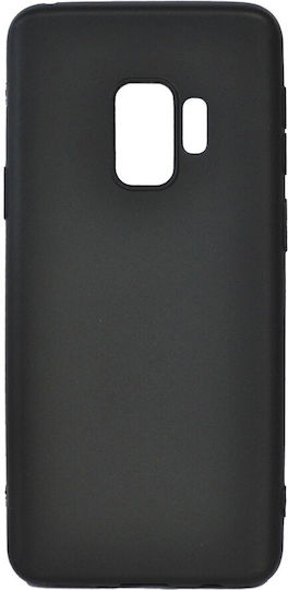 Husă Spacer Samsung Galaxy S9 Spacer Negru 1 Mm Grosime Material TPU Flexibil Colorat Mat Ultra Negru