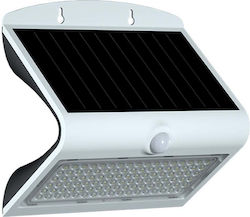 123led Montat pe perete Lampă Solară 4W 800lm cu Senzor de Mișcare