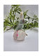 Handmade Carved Decorative Parrot With Natural Semi-Precious Stones