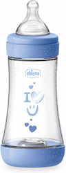 Chicco Perfect 5 Πλαστικό με Θηλή Σιλικόνης για 2+ μηνών 240ml