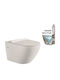 Inter Ceramic BIDET Wandhängende Toilette mit Deckel mit Bidet