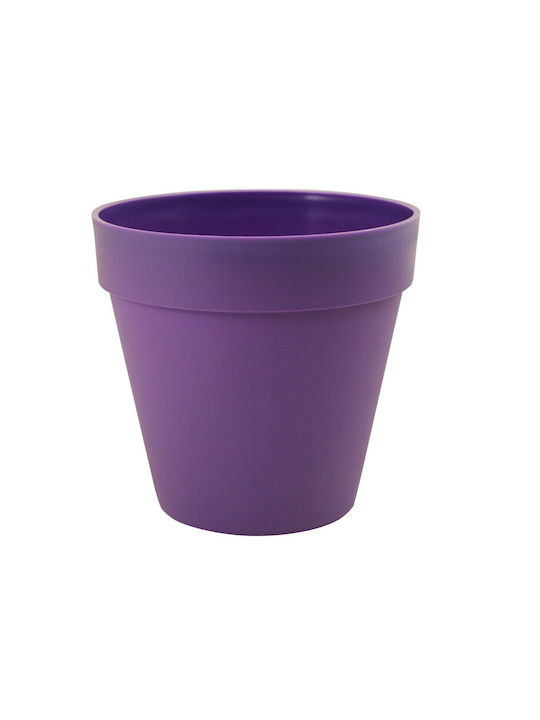 Sic Plast Deco Blumentopf Kunststoff Purple
