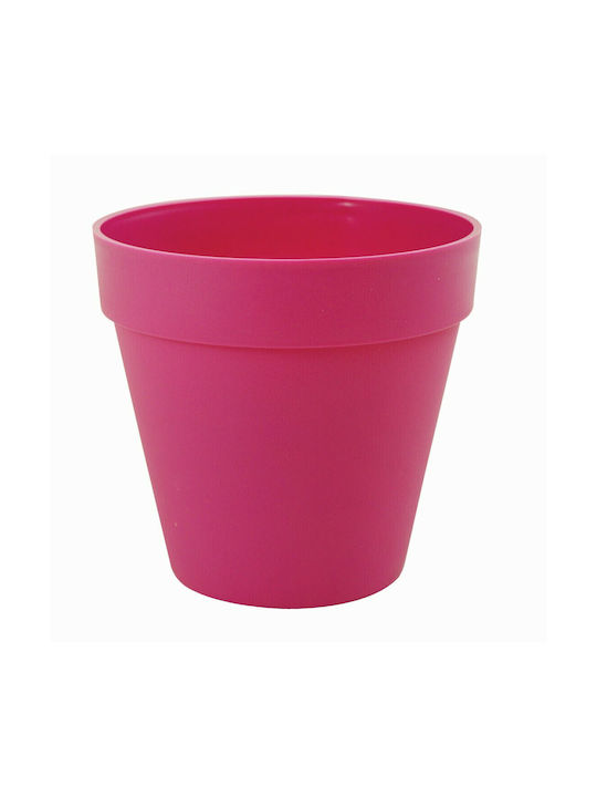 Sic Plast Deco Γλάστρα Πλαστική Φούξια 22x22x21εκ.