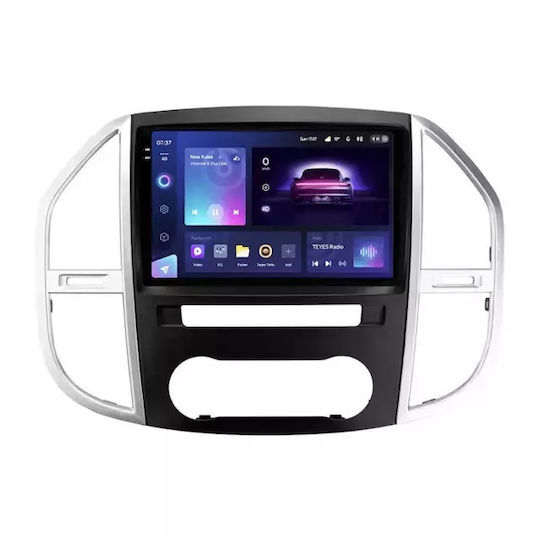 Teyes CC3 2K Car Navigation Mercedes-Benz Vito 2014-2020 4+64GB 10.36 Inch QLED Octa-core 2GHz Android 4G Bluetooth 5.1 DSP