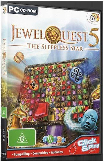 Jewel Quest 5 The Sleepless Star PC Game (Used)