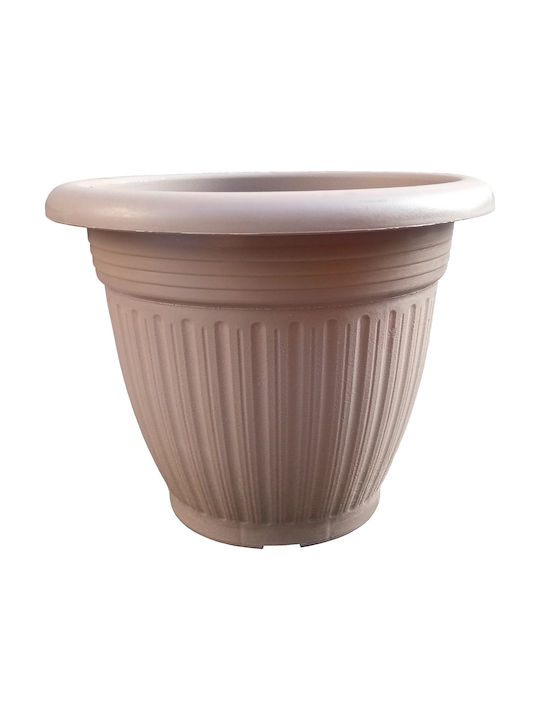 Sic Plast Патмос Саксия Пластмаса Mocha 30x30x1...