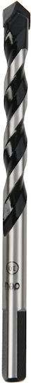 Deli Set of 5 Drills Carbide with Triangular Shank for Masonry, Metal, Wood, Glass and Tiles