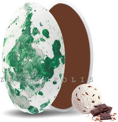 Куфета Choco Splash Страчатела Бели На Петна Зелени Zaxaropolis 1kg