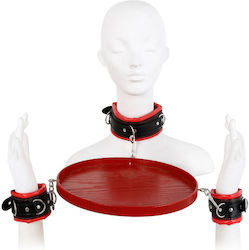 Kiotos Комплект Servant BDSM в Черен Цвят