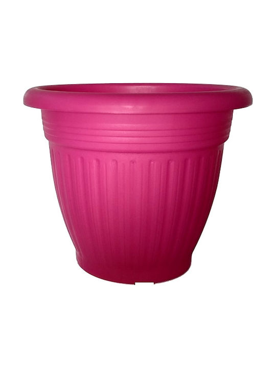 Sic Plast Патмос Саксия Пластмаса Фуксия 30x30x16см.