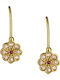 Kids Earrings Pendants with Stones from Gold 9K