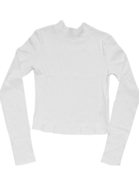 Paco & Co Women's Crop Top Cotton Long Sleeve W...