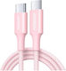 Ugreen Braided USB 2.0 Cable USB-C male - USB-C...