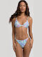 Set Bikini Τριγωνάκι & Brazil Γαλαζιο