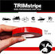 Quattroerre Αυτοκόλλητη Ταινία Αυτοκινήτου 1 x 1cm σε Κόκκινο Χρώμα