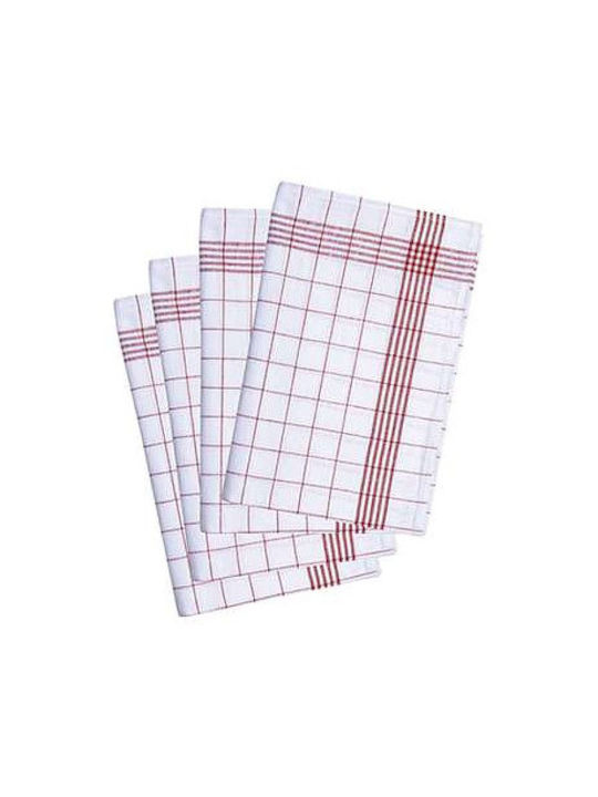 Karlowsky Handtuch aus 100% Baumwolle in Rot Fa...