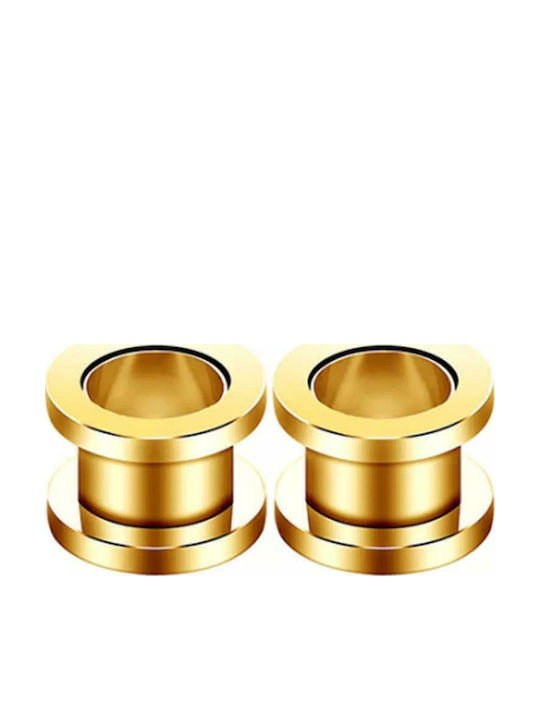 Amalfi Accessories Dehnbares Ohrring aus vergoldetem Stahl Goldfarben