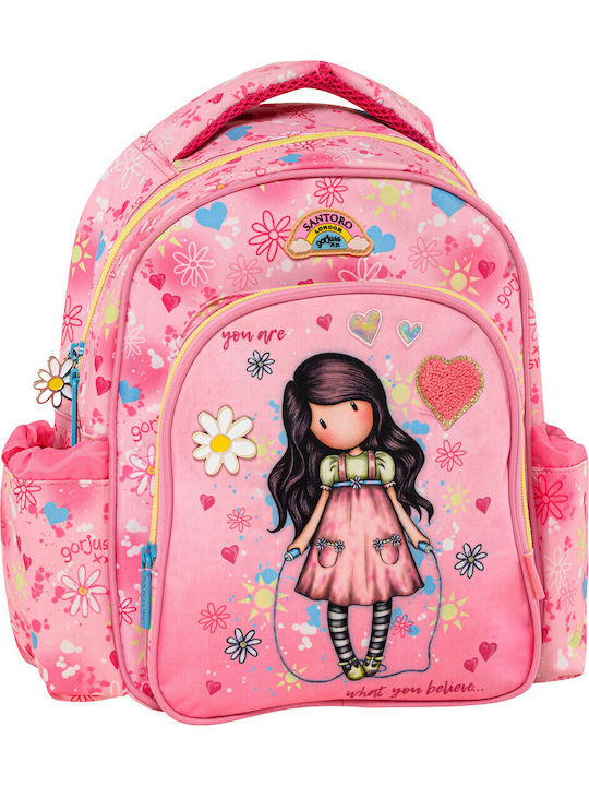 Santoro School Bag Backpack Kindergarten Multic...