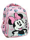 Gim Minnie Schulranzen Rucksack Kindergarten Rosa mit Flaschenhalter 12Liter