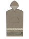 Palamaiki Cotton Beach Poncho Brown
