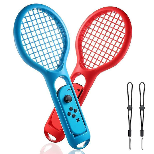 Ipega Sw2054 Tennis Rackets Joycon Controllers Nintendo Switch 2 Red Blue