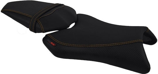 Seat Cover Yamaha Fz1-n Fazer 2006-2015 Black Gold Stitching