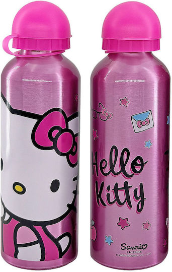 Hello Kitty Sticlă Pentru Copii Hello Kitty Din Aluminiu Roz 500ml