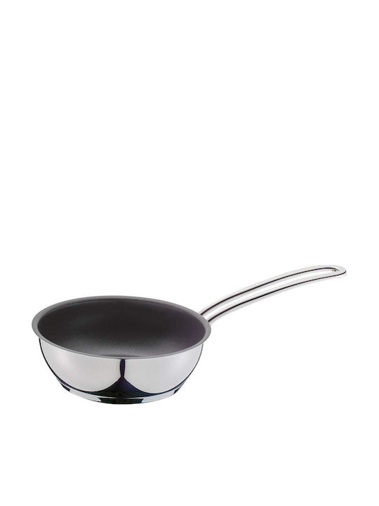 Kuchenprofi Wok made of Stainless Steel with Non-Stick Coating 14cm