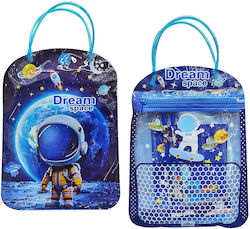 Σχολικό Σετ=6τεμ Τσαντάκι Dream Space 33χ23cm Justnote 703457