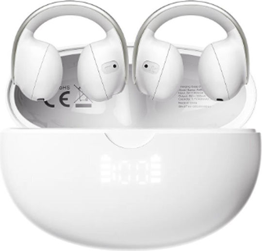 BlackView Airbuds 13 Bluetooth Handsfree Ακουστικά με Αντοχή στον Ιδρώτα και Θήκη Φόρτισης Λευκά