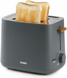 Domo Toaster 2 Schlitze Schwarz