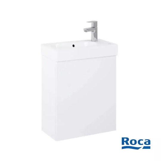 Roca Waschtisch mit Waschbecken Glossy White