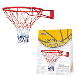 ToyMarkt Παιδική Μπασκέτα Εξωτερικού και Εσωτερικού Χώρου Τοίχου με Μπάλα
